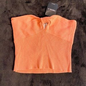 Forever 21 strapless top